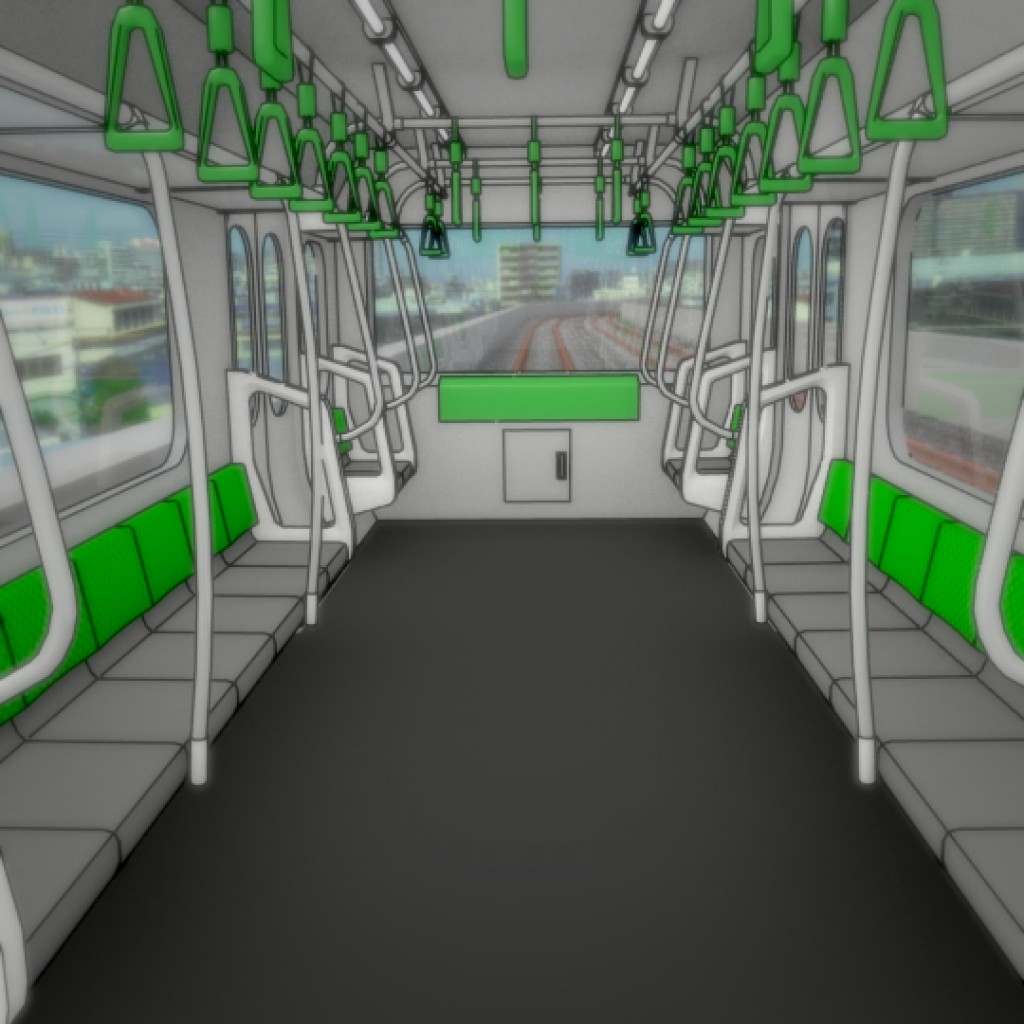 Japanese Subway Train preview image 4